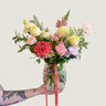 Colour Vase - Poppy Rose - Poppy Rose Flowers Brisbane