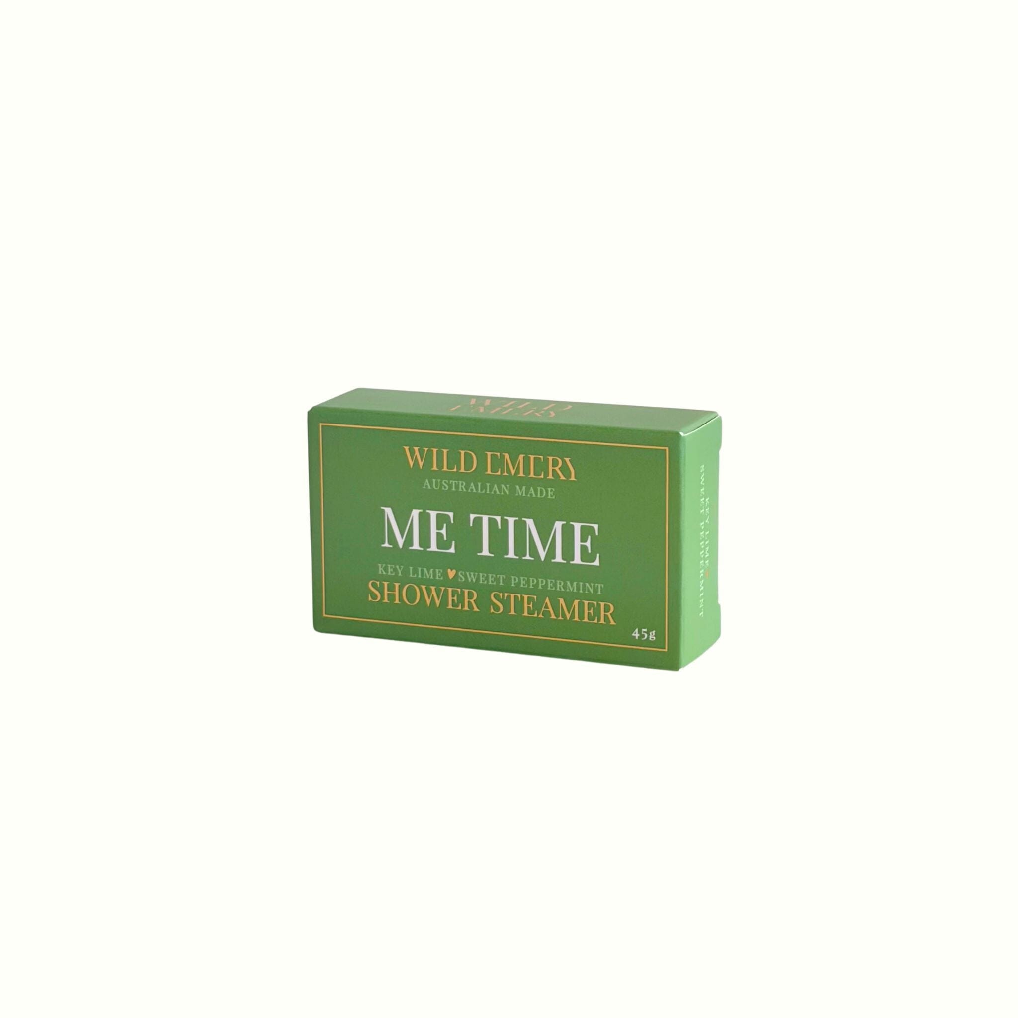 Me Time Shower Steamer - Wild Emery - Poppy Rose Flowers Brisbane