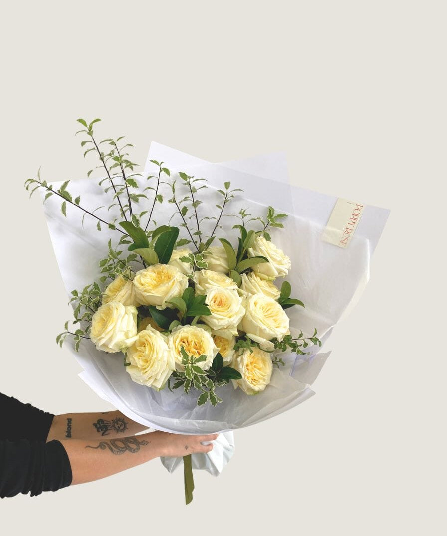 Tender Love 18 Rose Bouquet - Poppy Rose - Poppy Rose Flowers Brisbane