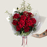Timeless Love 18 Rose Bouquet - Poppy Rose - Poppy Rose Flowers Brisbane
